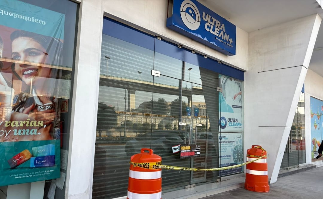 Fiscalía asegura lavandería de Cuautitlán Izcalli donde murieron 2 personas; hallan más de 30 casquillos. Foto: Especial