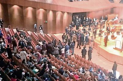 Un intruso en la sala