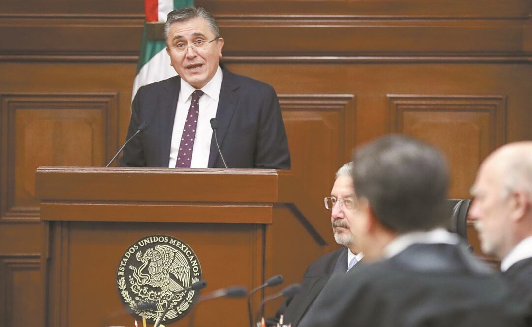 El,presidente de la CNDH, Luis Raúl González Pérez. Foto: Diego Simón/EL UNIVERSAL