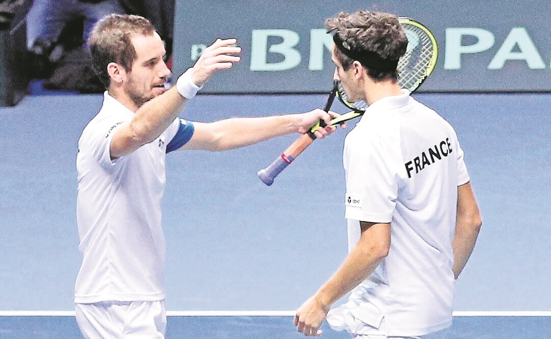 Richard Gasquet y Herbert nunca habían compartido un dobles. (YOAN VALAT. EFE)
