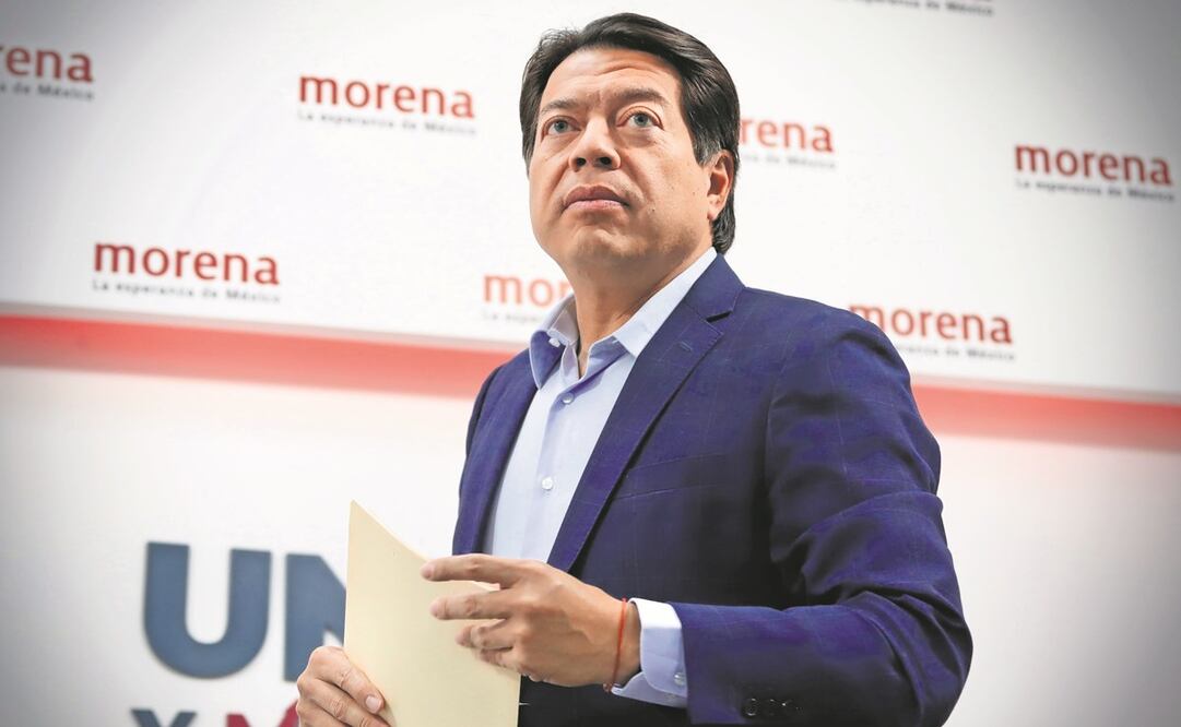 Mario Delgado llamó “a no caer en las trampas de la oposición”. Foto: Archivo/EL UNIVERSAL.