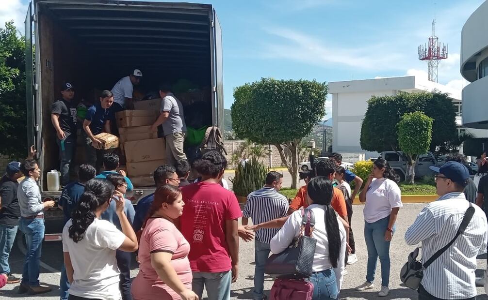 LA UNAM llamó a la comunidad puma y a la sociedad en general, a seguir apoyando a los pobladores de Acapulco. Foto: Especial