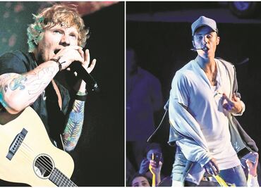 Ed Sheeran y Justin Bieber cantarán juntos "I don't care"