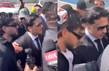 Christian Nodal genera caos a su llegada al Reclusorio Norte; evita orden de aprehensión tras comparecer en CDMX