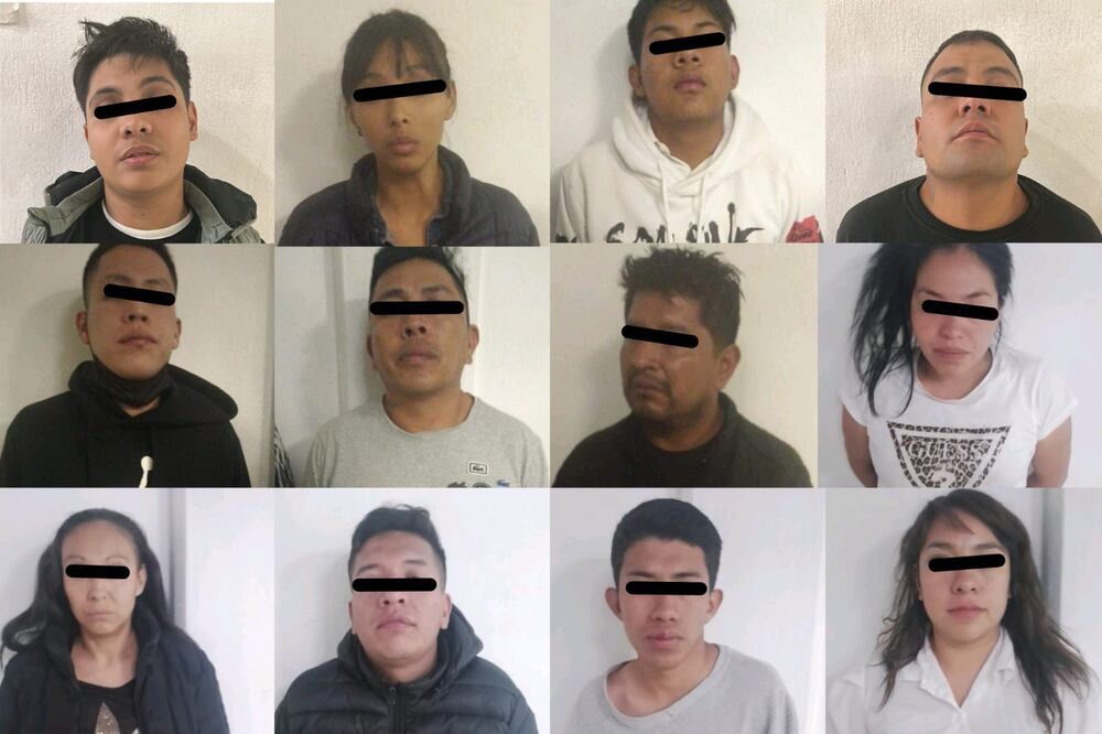 12 detenidos durante la Feria de San Cristobal. Foto: Especial