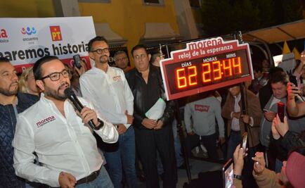 Víctor Romo activa “Reloj de la Esperanza” en Miguel Hidalgo