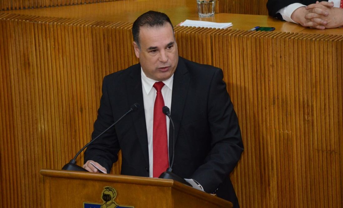 Jorge de León Fernández, presidente de la Comisión de Puntos Constitucionales. Foto: Emilio Vasquez / EL UNIVERSAL