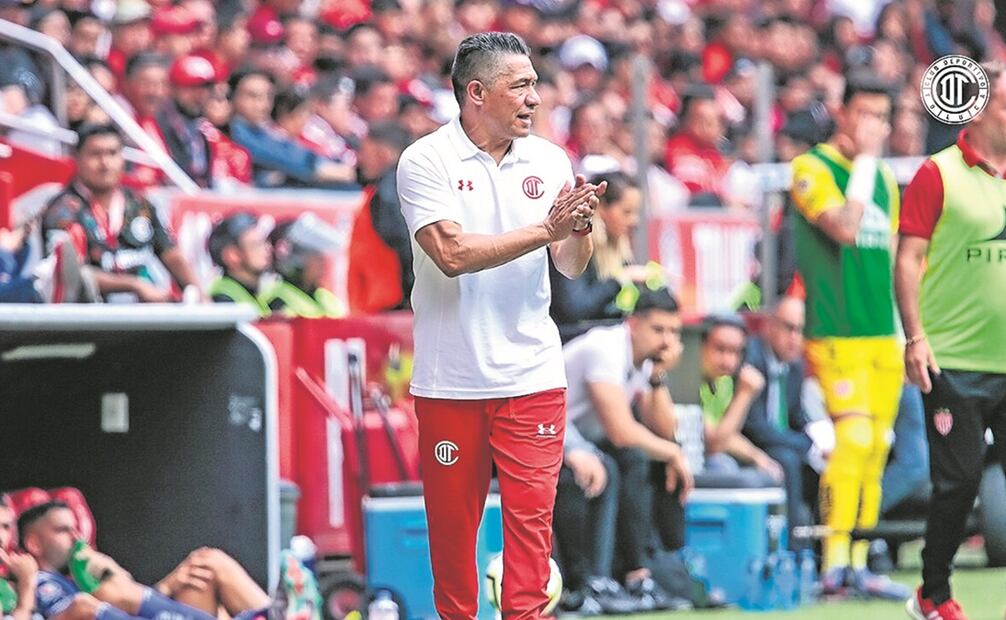 Ignacio Ambriz afirma que pelearán de tú a tú.. Foto: Club Toluca