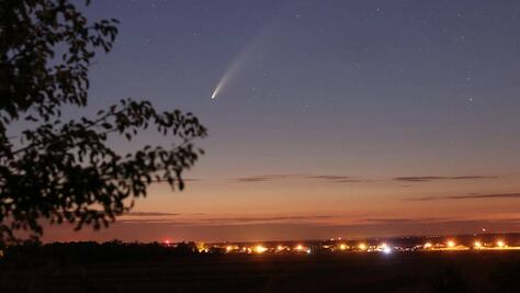 Cometa Diablo hace su entrada; ve desde qué partes de México es visible