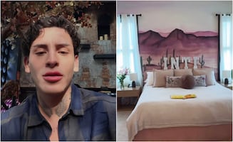 Kunno tiene su propia habitación en casa de Nodal y Ángela Aguilar, pero nunca ha entrado a la de Inti