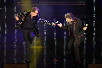 Emmanuel y Mijares se mimetizan en el Auditorio Nacional