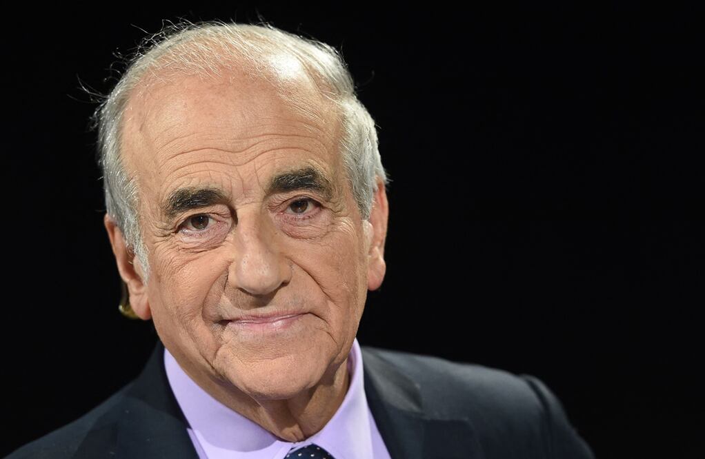 El periodista francés Jean-Pierre Elkabbach muere a los 86 años.
Foto: AFP