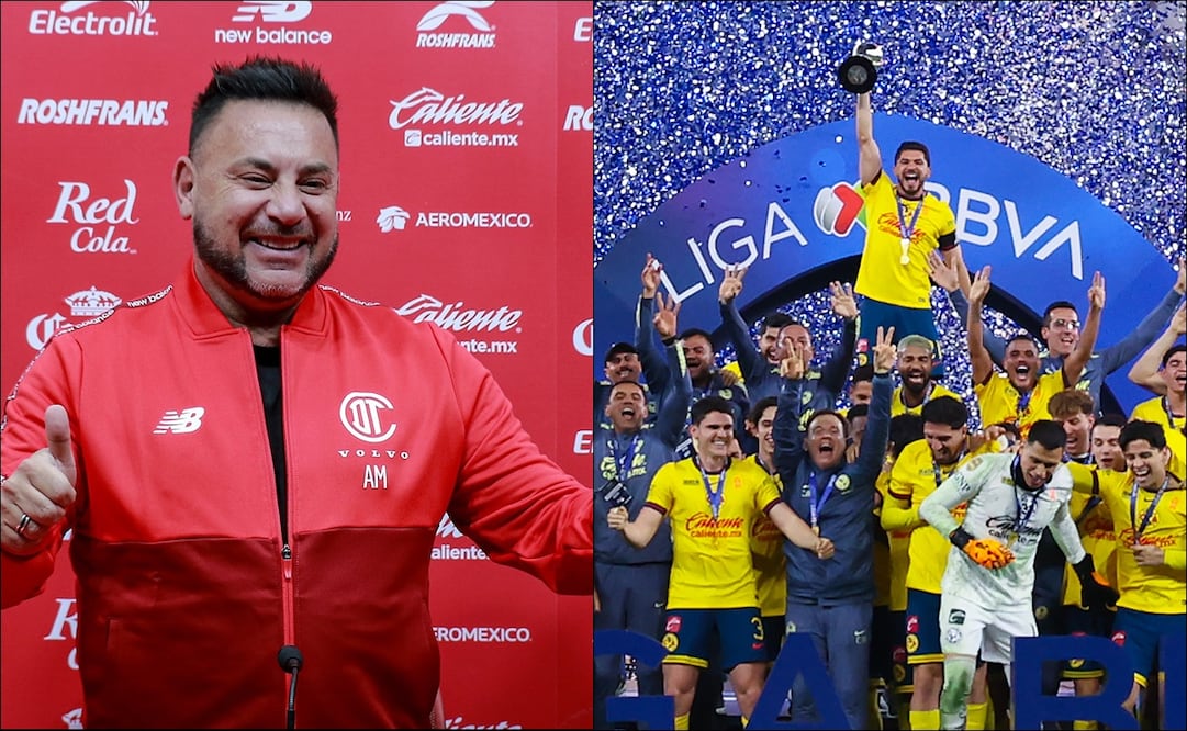 Turco Mohamed habló del América tricampeón - Fotos: @TolucaFC (X) e Imago7