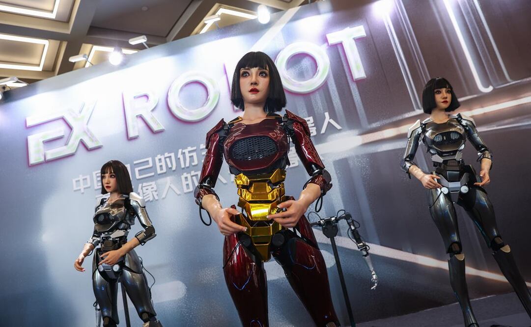 Conferencia Mundial de Robótica 2024 en Beijing, China. Foto: EFE