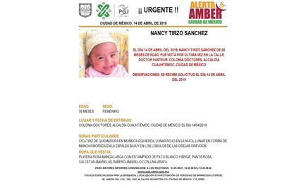 Indagan robo de una bebé de ocho meses en la Doctores