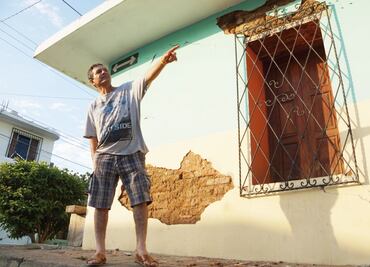 Con miedo, pero de pie, oaxaqueños después del sismo