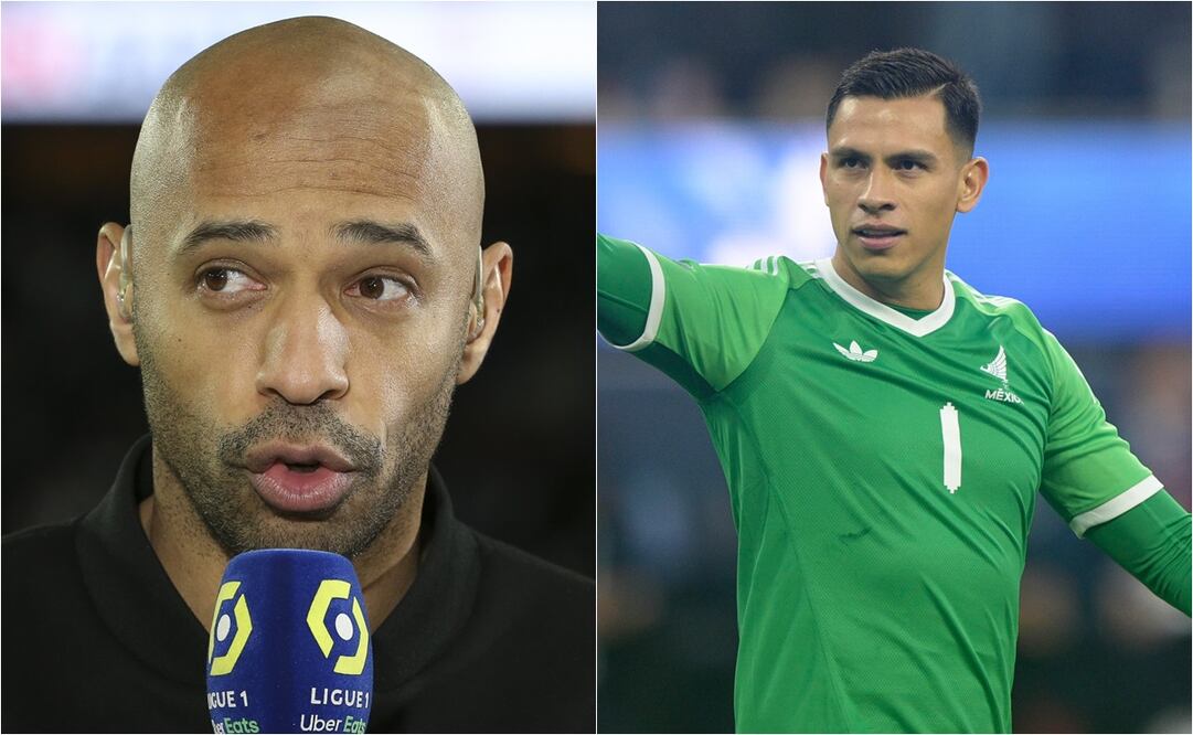 FOTO: ESPECIAL - Thierry Henry tunde a Luis Ángel Malagón tras el título con México; "Ha sido deficiente"