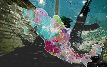 México, el país de los cárteles; mapa del crimen