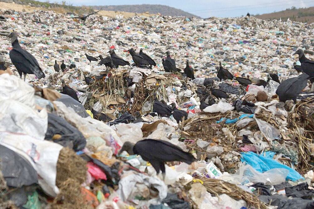 En el Istmo de Tehuantepec hay 25.10 hectáreas de tiradero a cielo abierto, 78.70 hectáreas conforman los sitios controlados, 34 espacios de disposición final. (EDWIN HERNÁNDEZ. EL UNIVERSAL)