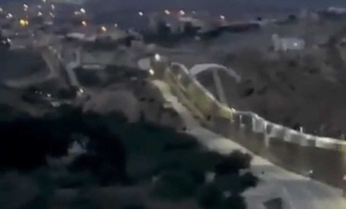 Pese al rápido despliegue de la Guardia Civil, el migrante logró huir. Foto: Tomada del video