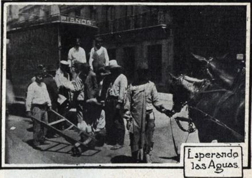 De los cargadores en carreta a los camiones de mudanzas