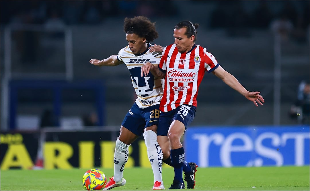 Conoce horario y canales para mirar en vivo el juego de la Liga MX entre Pumas y Chivas de este domingo 5 de octubre / FOTO: Imago7