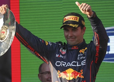 Los 16 podios de Checo Pérez en su carrera dentro de la Fórmula 1