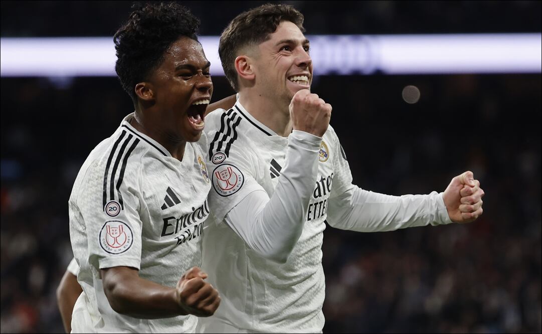 Endrick y Valverde, los héroes merengues / Foto: EFE