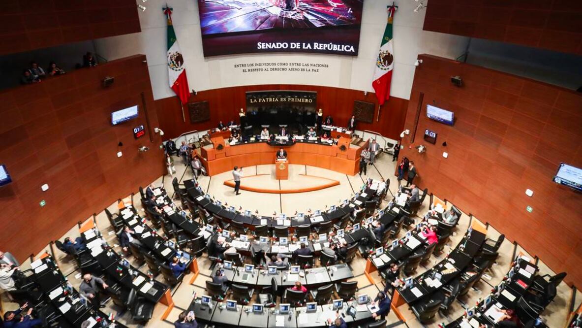 Sesión en el Senado. Foto: Archivo