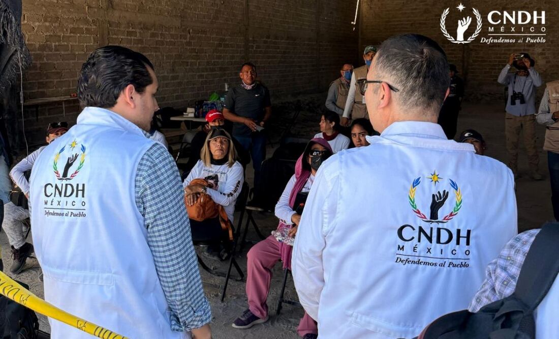 CNDH inicia investigación en centro de exterminio en Jalisco. Foto: CNDH
