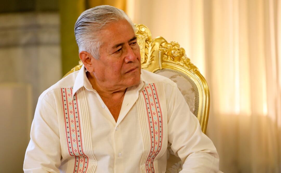 Embajador de México, Leopoldo de Gyves, durante una reunión con el presidente venezolano, Nicolás Maduro. Foto: EFE