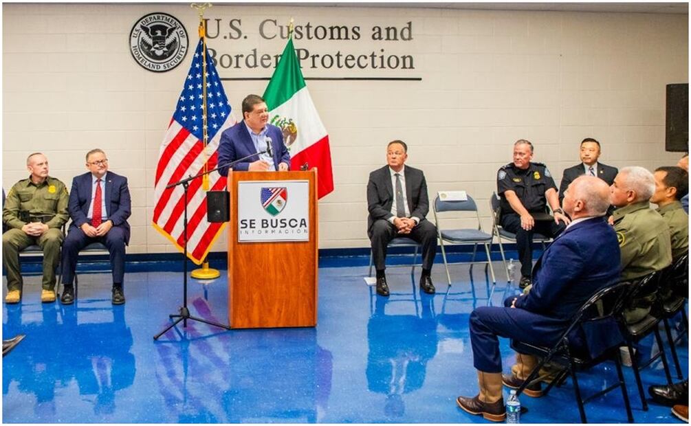 Fiscal general, César Jáuregui Moreno durante campaña “Se busca información”. Foto: Especial