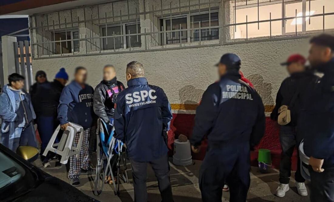 Operativo en la UMF de Chalco. (05/04/25) Foto: Especial