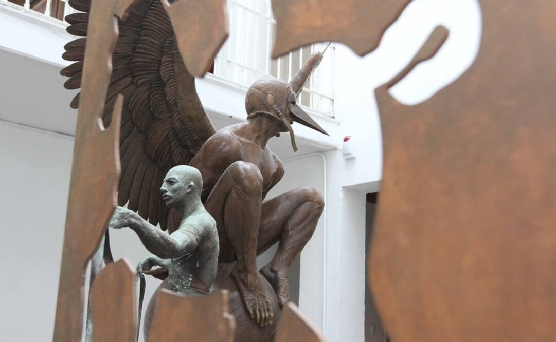 Las esculturas permanecerán en el Museo de Arte de Sonora hasta enero próximo. Foto: Notimex