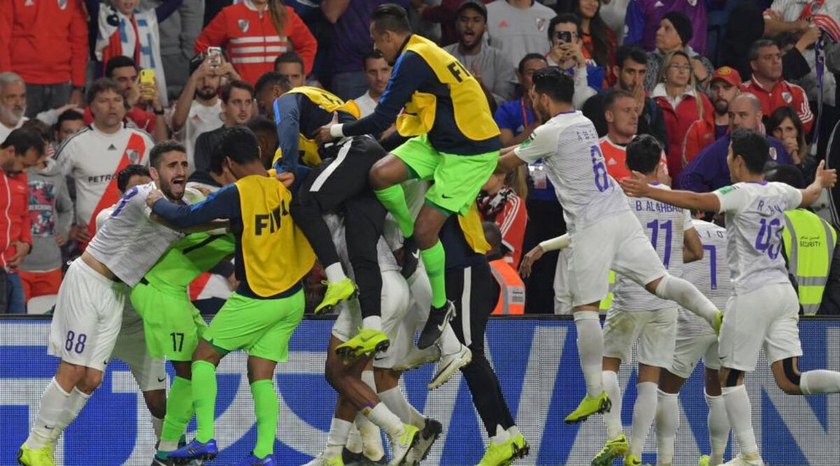 EFE. El Al Ain llegó a la final tras eliminar a River Plate