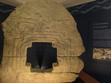 Regresan a Chalcatzingo, Morelos el monumento Portal de Inframundo; es custodiada por elementos de la Guardia Nacional