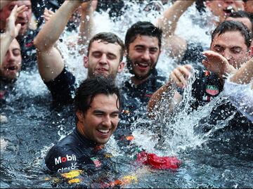 Red Bull usa nueva canción de Shakira para recordar el triunfo de Checo Pérez en Mónaco