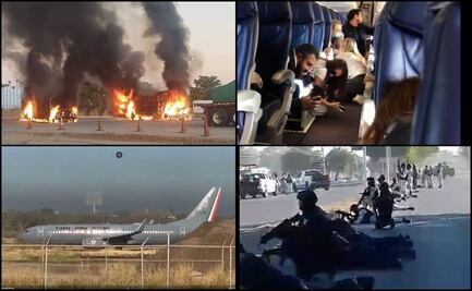 VIDEOS. Las horas de terror en Sinaloa tras recaptura de Ovidio Guzmán