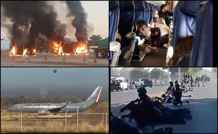 VIDEOS. Las horas de terror en Sinaloa tras recaptura de Ovidio Guzmán