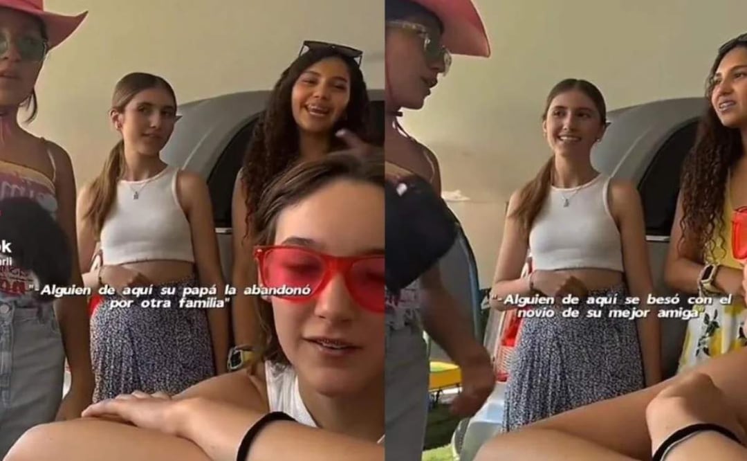 En TikTok se hizo viral un reto, el cual consistía en decir algunas verdades ocultas que había en los grupos de amigos sin decir quién era la persona implicada en la situación