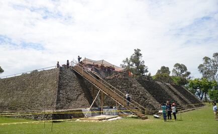 Sismo revela estructura en pirámide de Teopanzolco