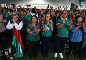 Clara Brugada felicita a la Selección Mexicana por triunfo en partido inaugural del Mundial 2026; "hizo historia", destaca