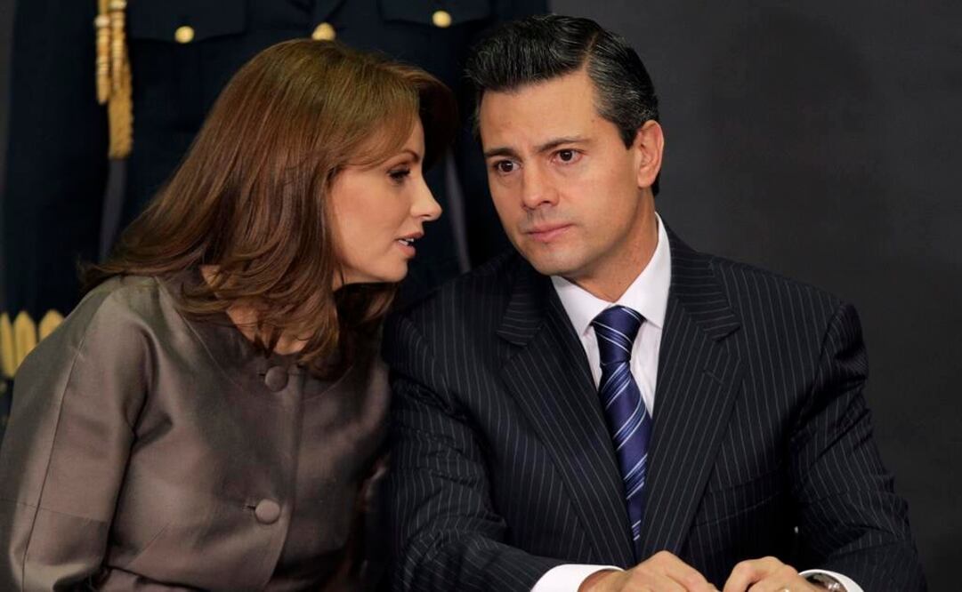 Angélica Rivera y Enrique Peña Nieto, en la imagen. Foto: Archivo EL UNIVERSAL