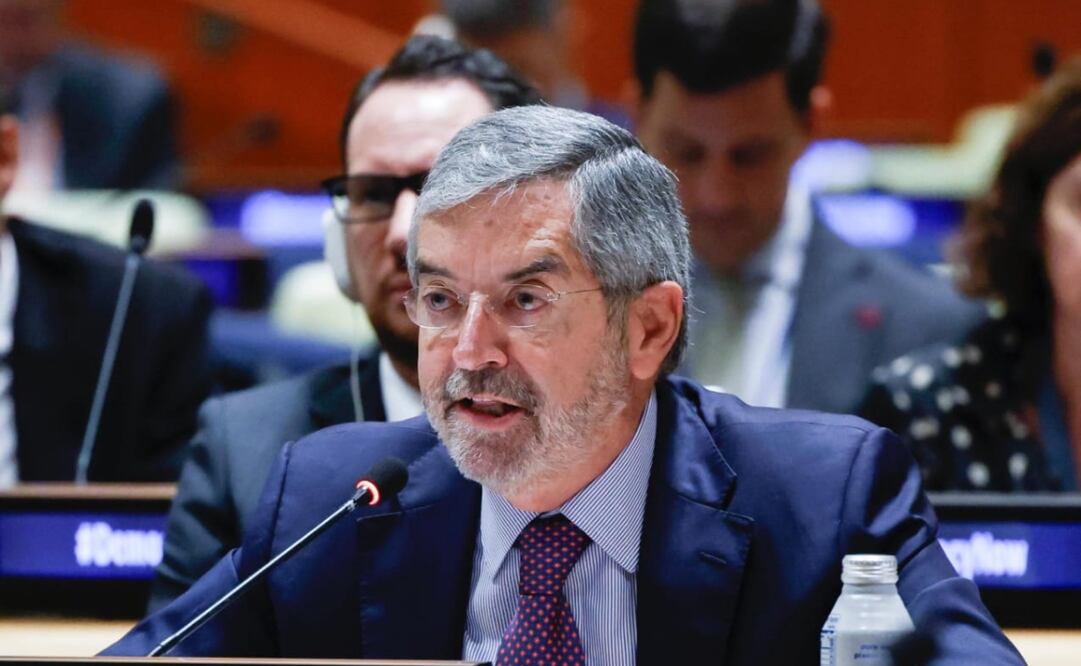 Canciller De la Fuente: Criminalizar a la migración es inadmisible, dice ante la ONU  Foto: Especial