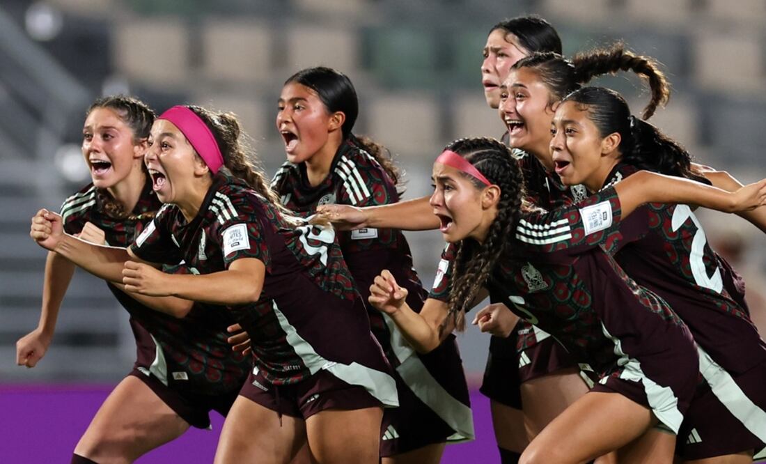 México avanza a las semifinales del Mundial Femenil Sub-17 - Foto: @ConcacafW en X