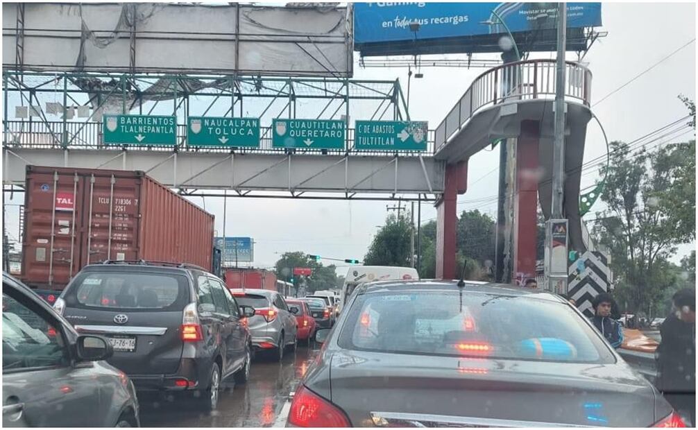 Lluvia en el Edomex. Foto: Especial