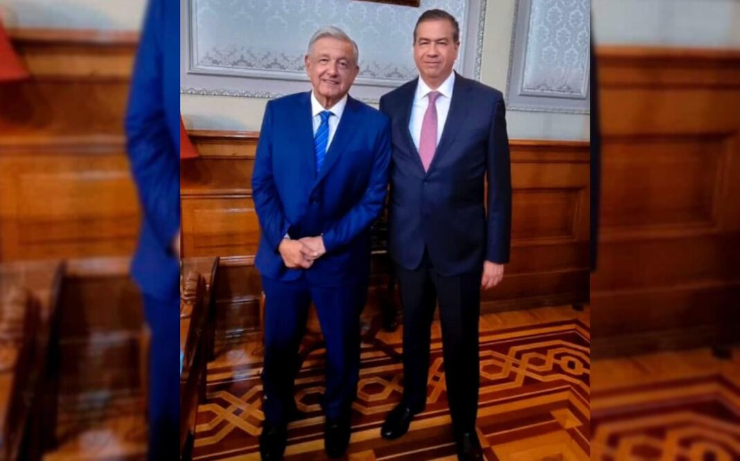 Tras la mañanera de ayer en la que intervino, Ricardo Mejía Berdeja tuvo un acuerdo privado con AMLO. Foto: Especial