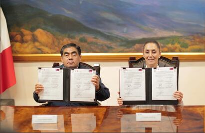 “No puede haber vínculo con la delincuencia organizada”; Sheinbaum y Barbosa firman convenio de colaboración