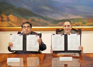 “No puede haber vínculo con la delincuencia organizada”; Sheinbaum y Barbosa firman convenio de colaboración