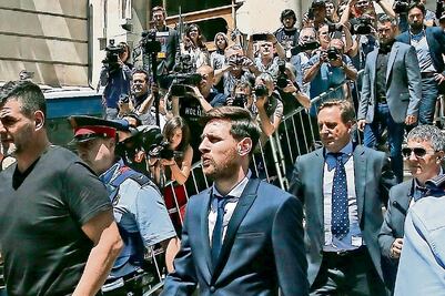 Messi eludirá la cárcel si paga multa